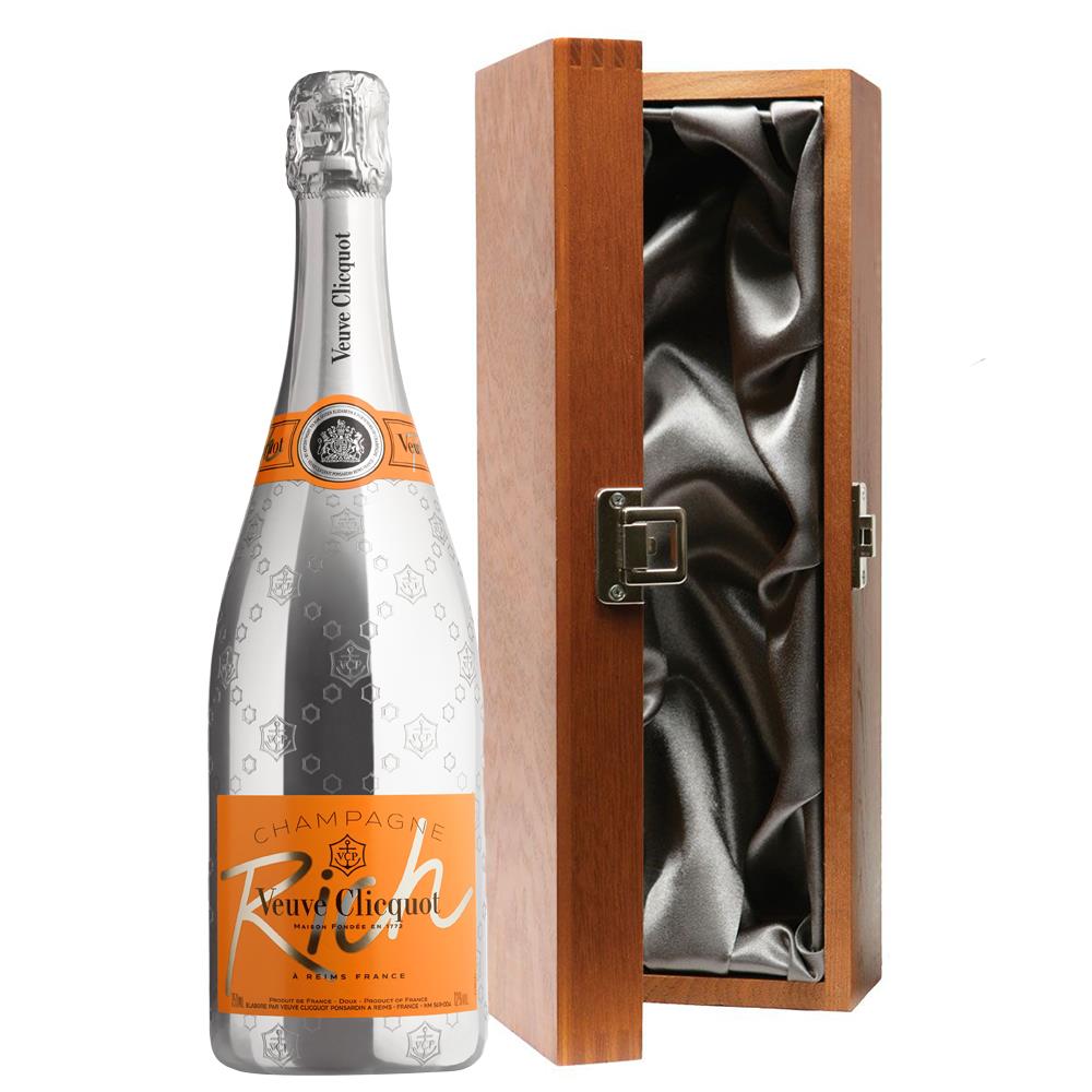 Veuve Clicquot Rich Champagne 75cl in Luxury Gift Box